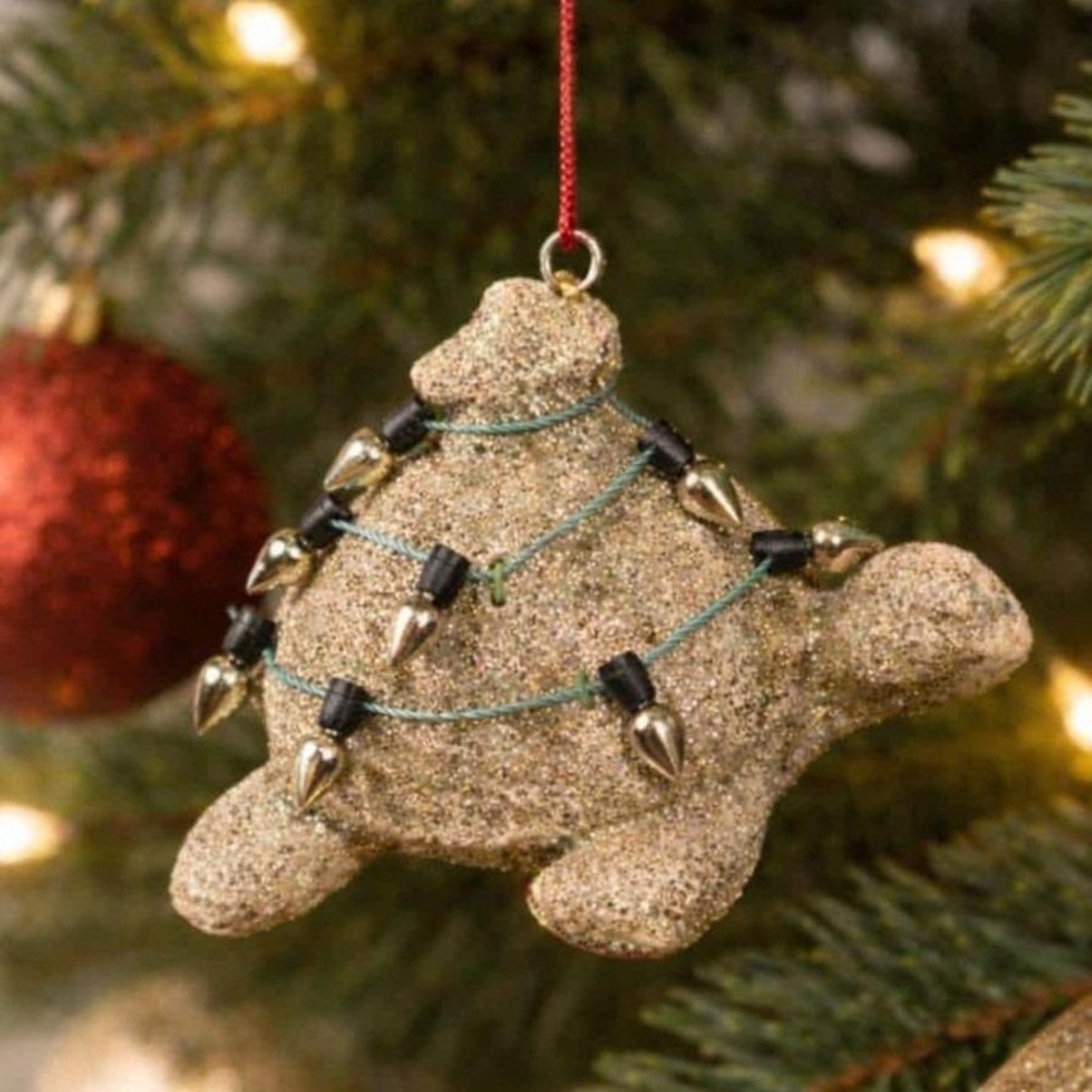Midwest CBK Sea Turtle Ornament Sandy Coastal Christmas Decor